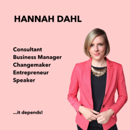 Hannah Dahl Business Consultant